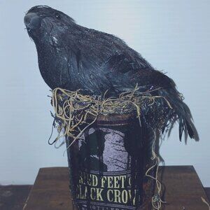 Witch Apothecary, Halloween bottle, altered art potion bottles, witchy decor